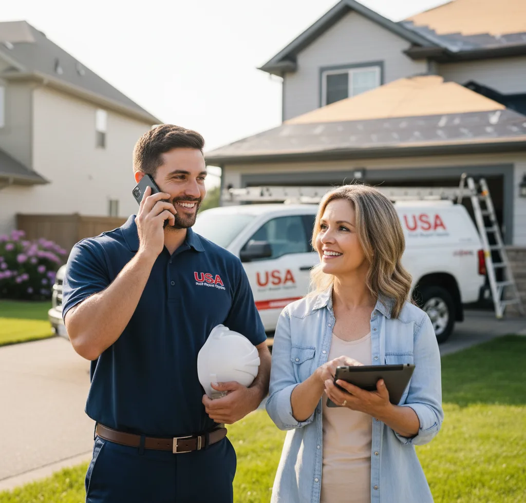 USA Roof Repair Experts customer support in Land O'Lakes